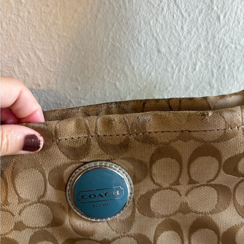 Coach Multicolor patchwork Signature Crossbody Bag - Picture 3 of 10